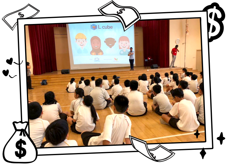 Singapore Financial literacy Programme in School Hall